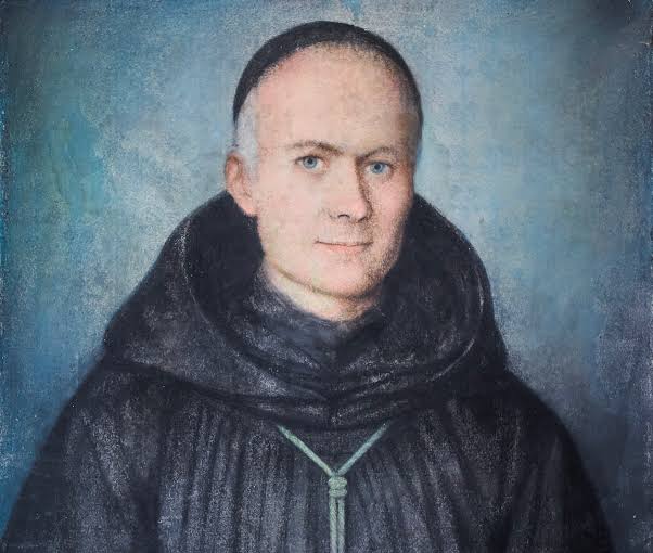 Portrait peint de Dom Prosper Guéranger, moine bénédictin